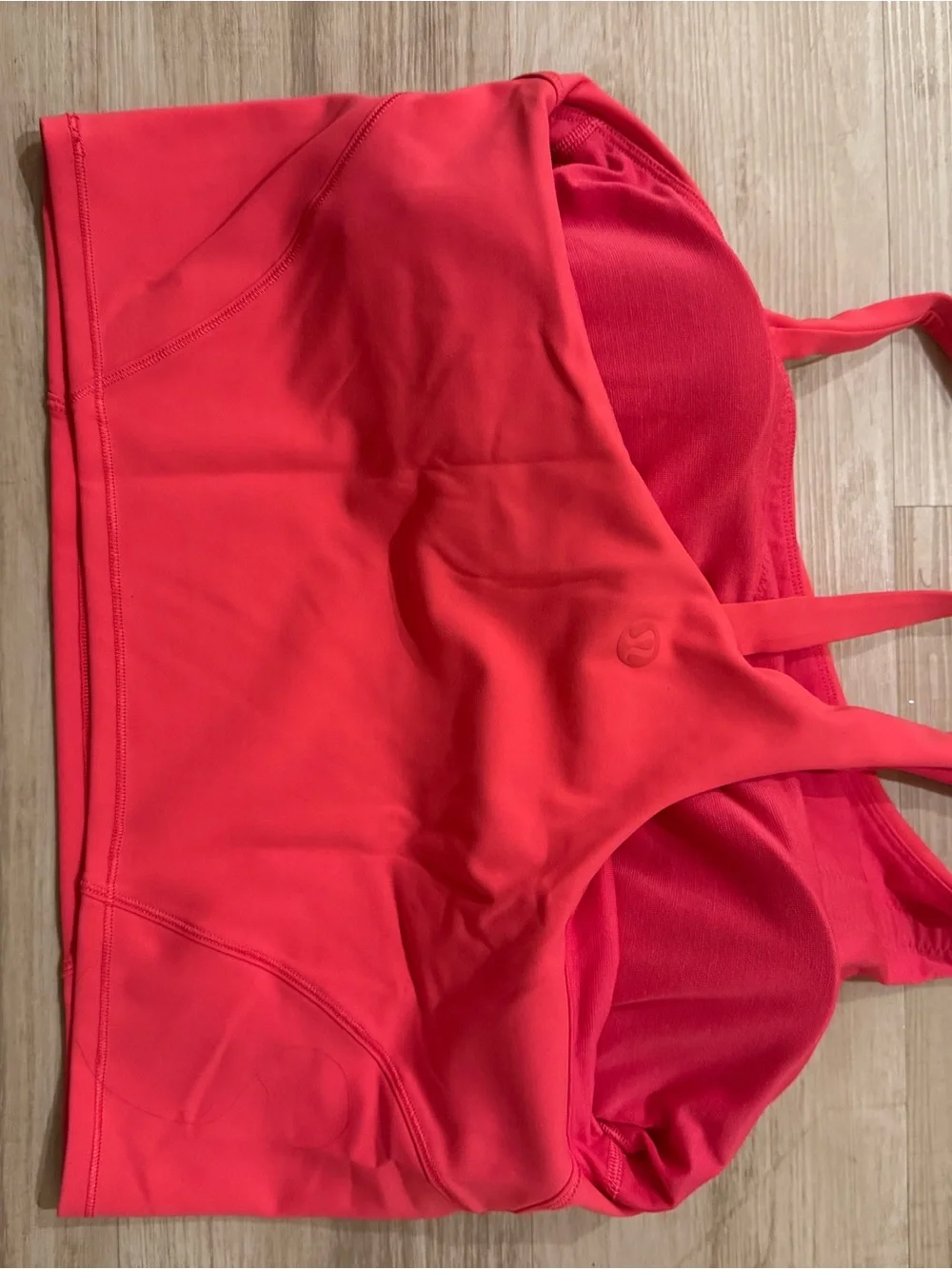 Lululemon Everlux Asymmetrical Tennis Top in Lip Gloss Size 12